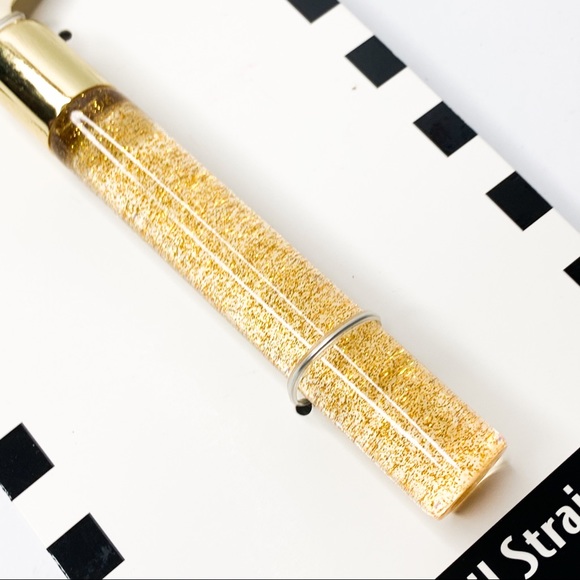 Liberty Bar Drinks Cocktail Strainer Gold Glitter - Picture 2 of 2